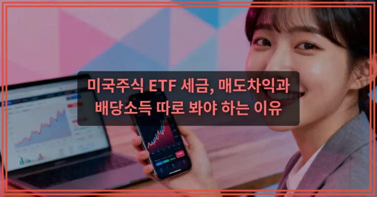 해외주식 양도소득세, 250만원 공제와 22% 세율 구조
