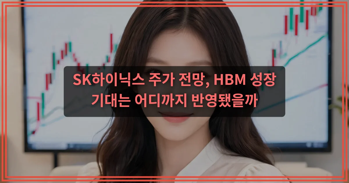 SK하이닉스 주가 전망, HBM 성장 기대는 어디까지 반영됐을까