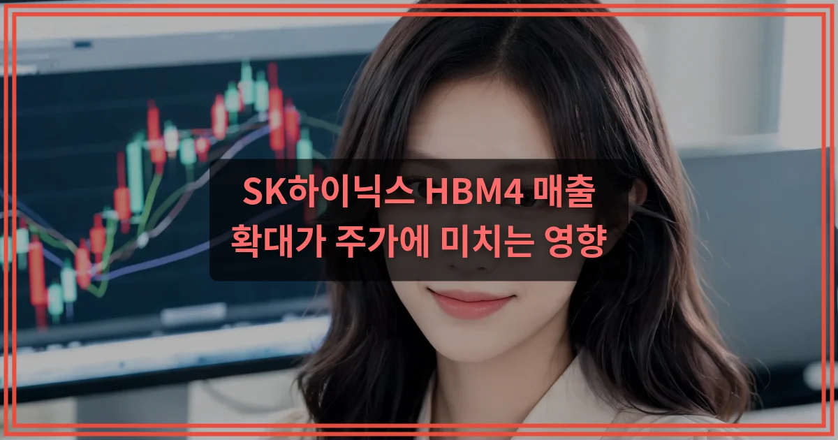 SK하이닉스 HBM4 매출 확대가 주가에 미치는 영향