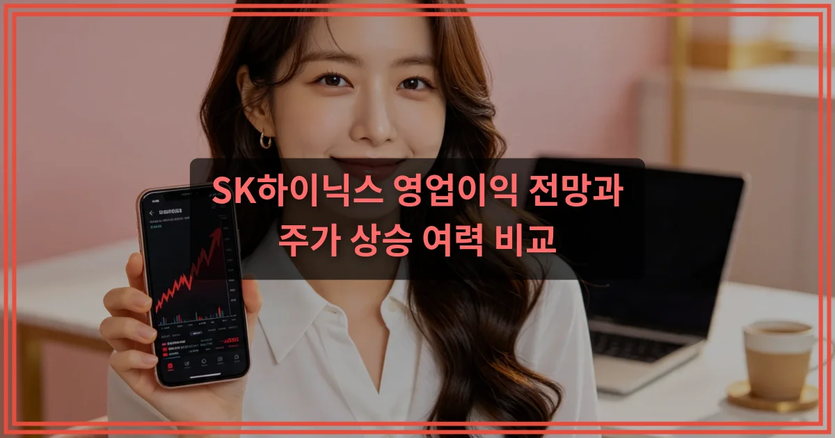SK하이닉스 영업이익 전망과 주가 상승 여력 비교