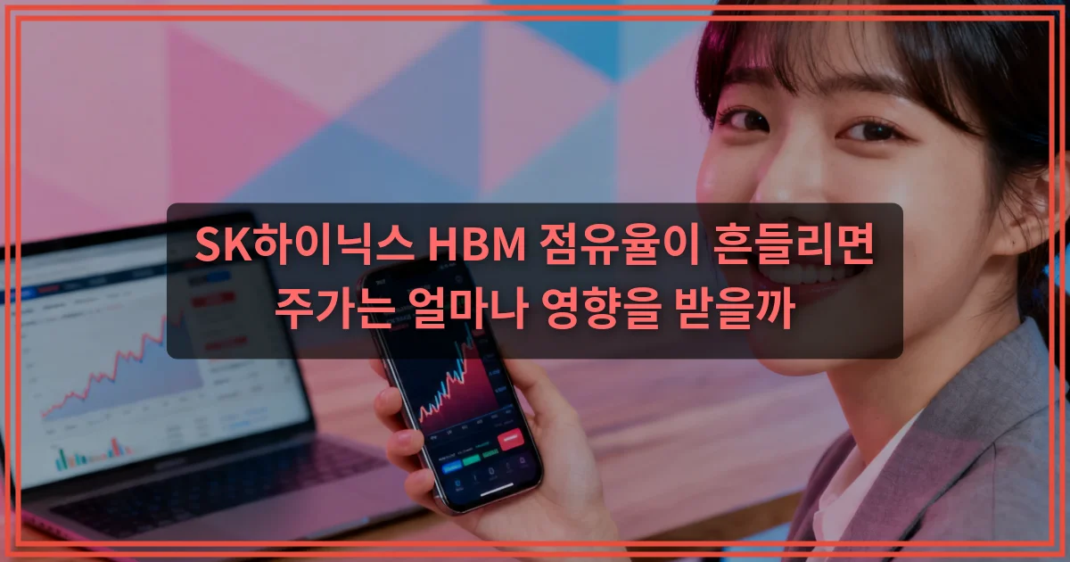 SK하이닉스 HBM 점유율이 흔들리면 주가는 얼마나 영향을 받을까