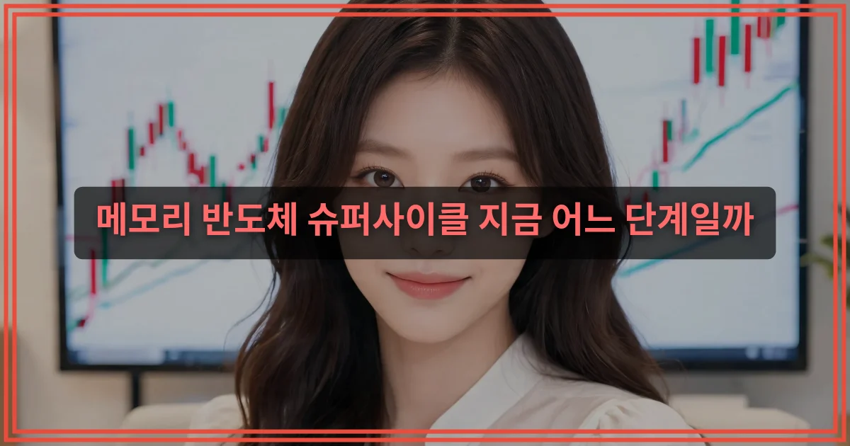 메모리 반도체 슈퍼사이클 지금 어느 단계일까