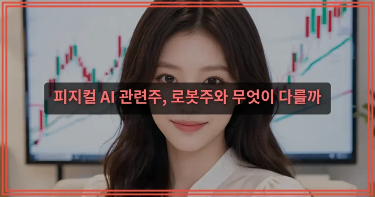 로봇주 투자 전 확인할 정부정책과 실적 차이