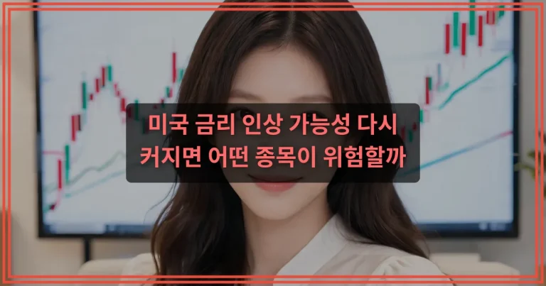 주식 하락 이유, 뉴스보다 먼저 확인할 수급과 실적