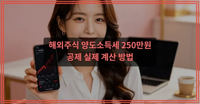 국내주식 매도 세금 수수료 계산 전 꼭 알아야 할 기준