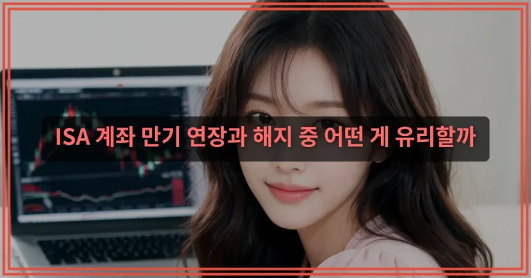 ISA 계좌 주식 매도 후 예수금과 재매수 가능 시점 정리